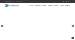 Desktop Screenshot of durudental.com
